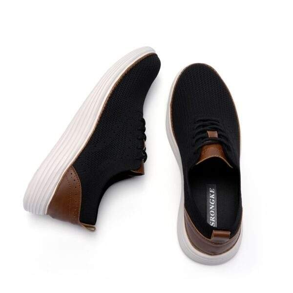 Men’s Breathable Mesh Sneakers – Comfortable Lace-Up Walking Shoes - Image 11