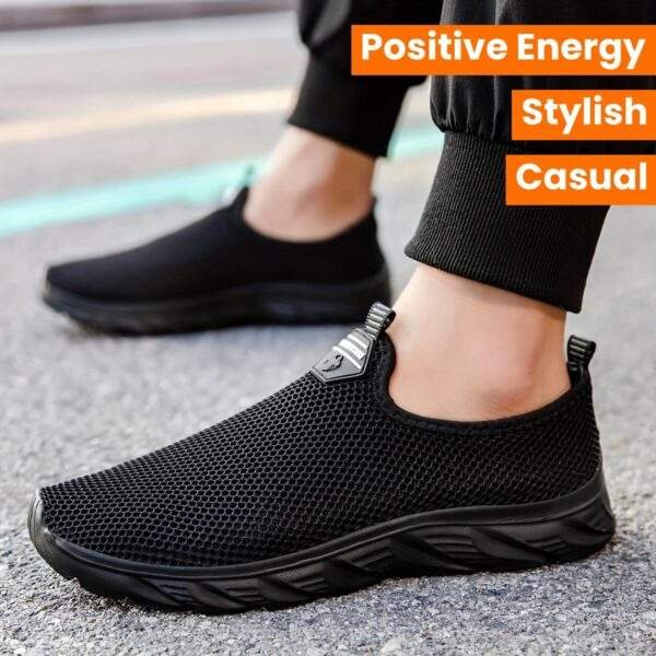 Plus-Size Stylish Casual Sports Shoes for Men & Women – Comfortable, Trendy Footwear for Middle-Aged and Young Adults | Ni Brand - Image 2