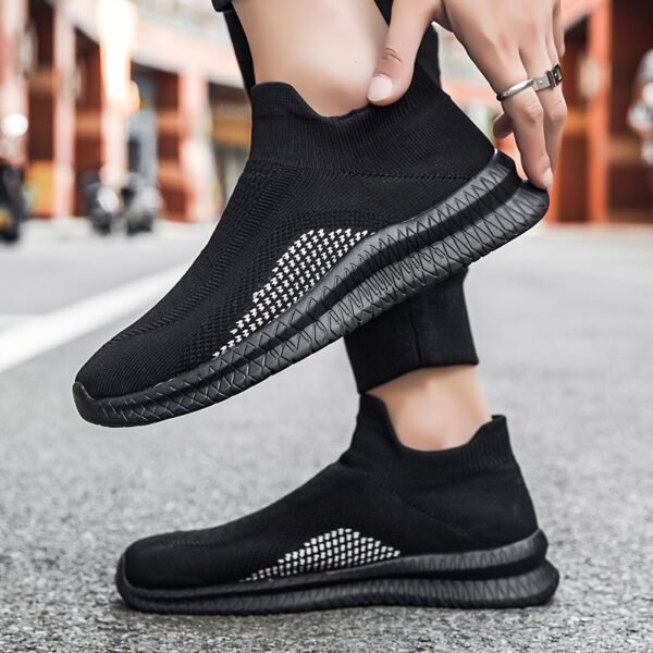 Men’s Breathable Casual Slip-On Sneakers – All-Season EVA Sole - Image 5