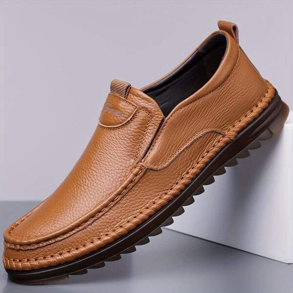 Men’s Summer Slip-On Oxford Shoes – Soft Sole Business Casual Footwear - Image 4