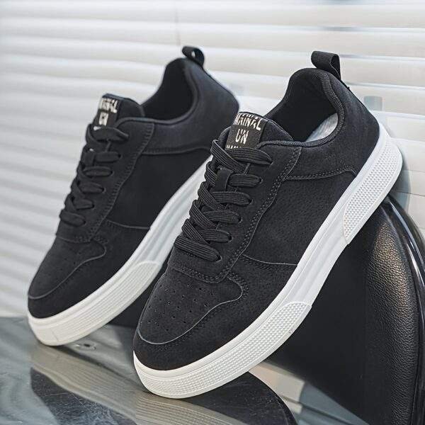 MAINALUN Men’s All-Season Casual Sports Sneakers – Low-Top Lace-Up Shoes - Image 5
