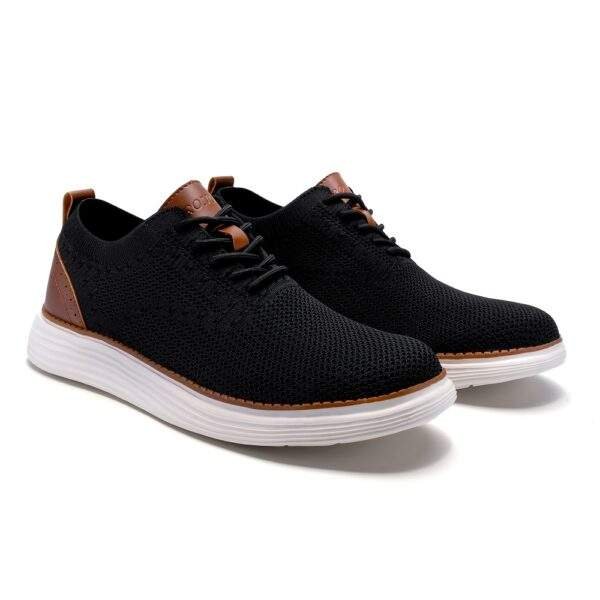 Men’s Breathable Mesh Sneakers – Comfortable Lace-Up Walking Shoes - Image 10