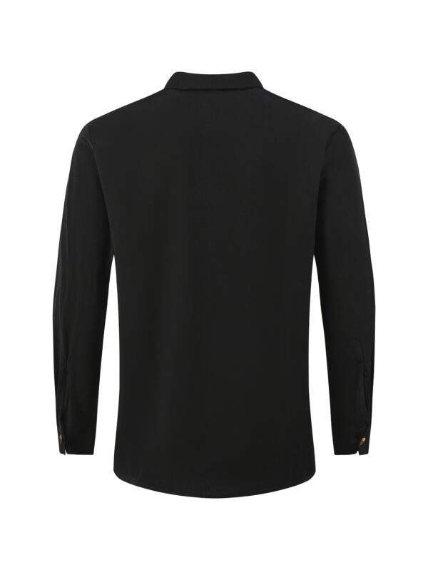 Spring and Autumn Men's Cotton Cuban Style Casual Suit, Fashionable Beach Two-Piece Set - Image 9