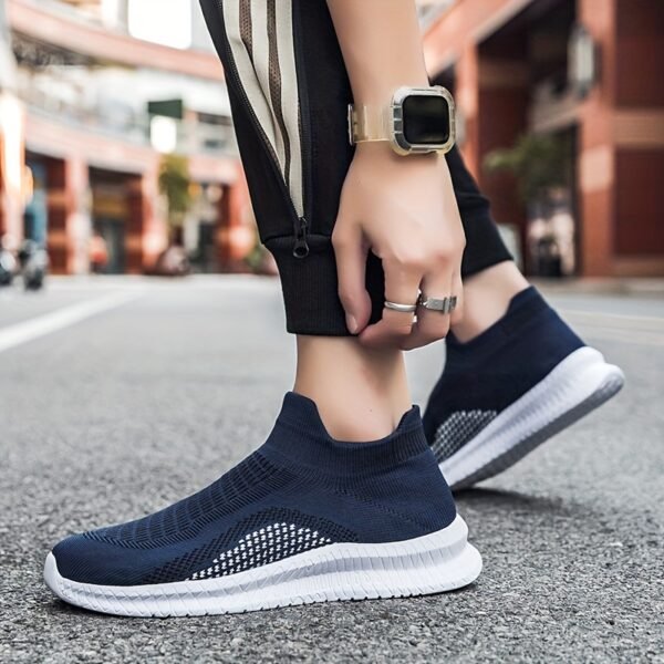Men’s Breathable Casual Slip-On Sneakers – All-Season EVA Sole - Image 10