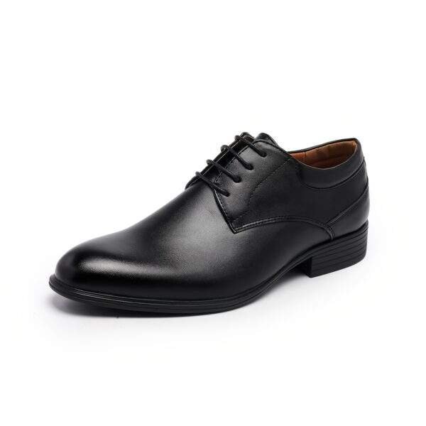 Men’s Classic Oxford Shoes – Solid Color, Pointed Toe, Business Casual Footwear - Image 3